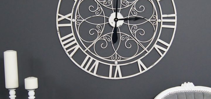 Rustykalny zegar ścienny Louis Leniel